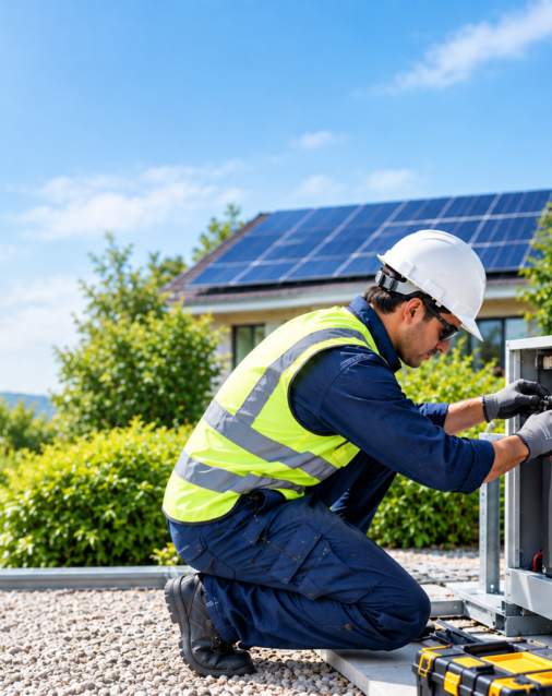 battery installattion